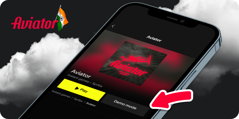 Play Aviator India in demo mode